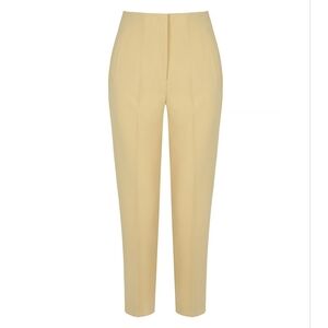 Nocturne Elegant Women's Straight Leg Pants in Yellow